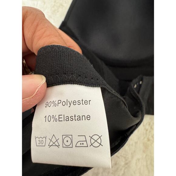 SHEIN Black Strapless Padded Bra 40DDD NWOT - Picture 2 of 4